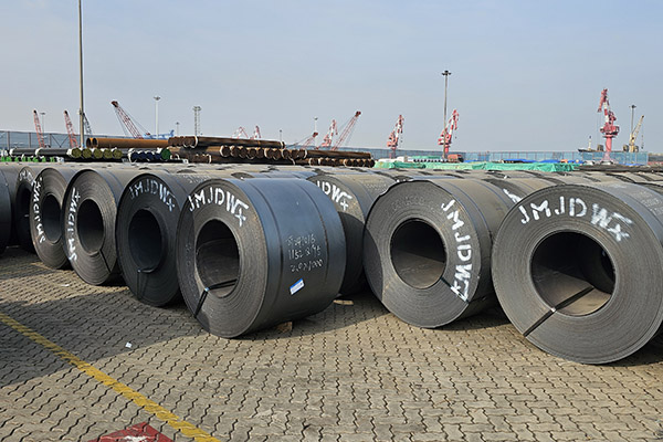 JMJDWX Steel completes shipment of steel coils for export to...