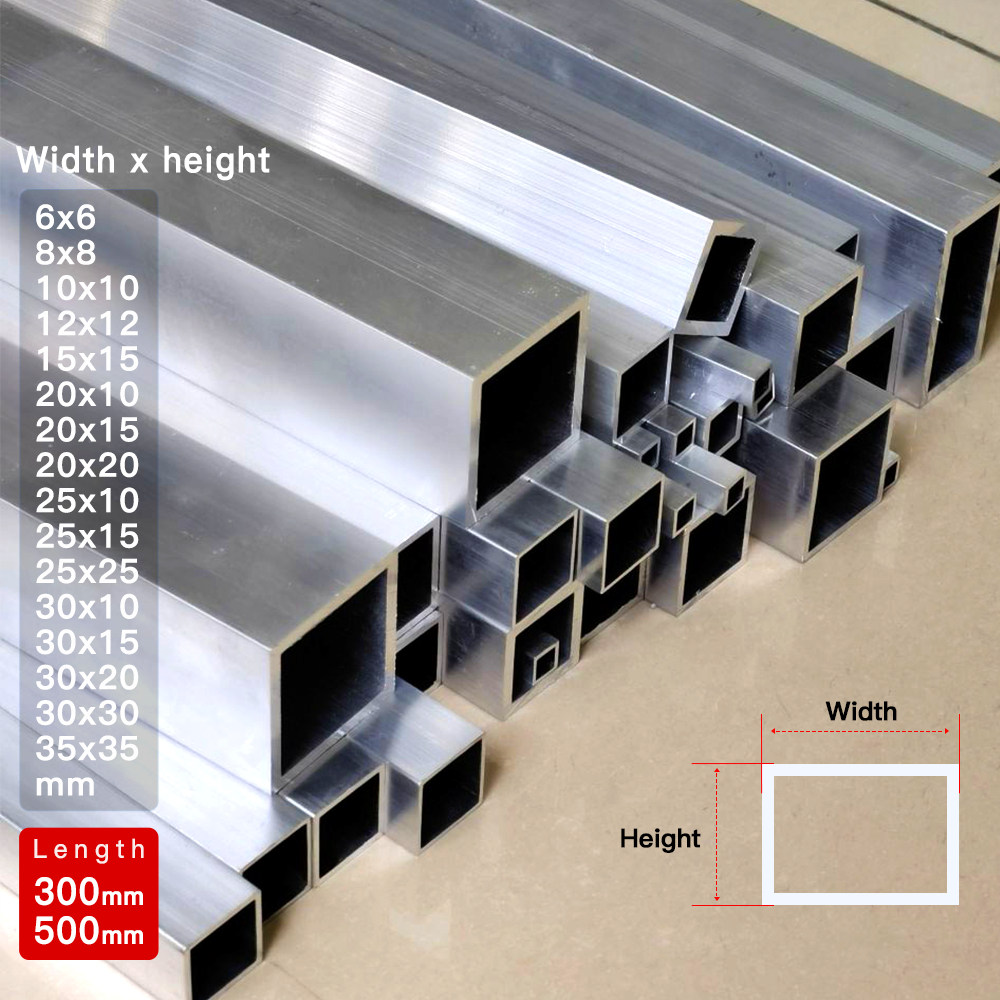 Aluminum square tubing to promote green development