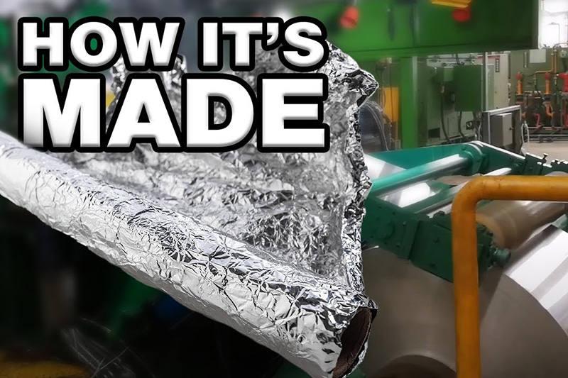 aluminum foil how it is made?