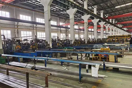 production line stainless steel pipe